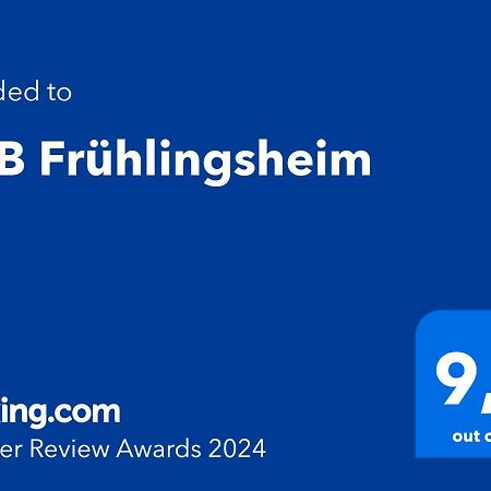 B&B Fruehlingsheim Racines Dış mekan fotoğraf